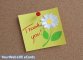 Thank you - note